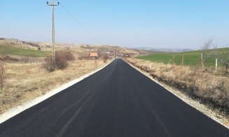 S-au finalizat asfaltările pe drumul județean 103G Săndulești – (DJ 103I) Cheile Turzii