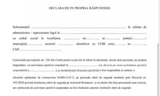 Modelele de formulare pentru şomajul tehnic au fost publicate în Monitorul Oficial