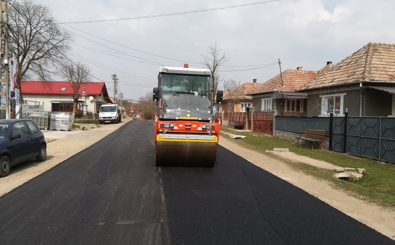 Lucrări de întreținere, cu asfaltare, pe drumul judeţean 161 (DN 1C) – Dăbâca – Panticeu