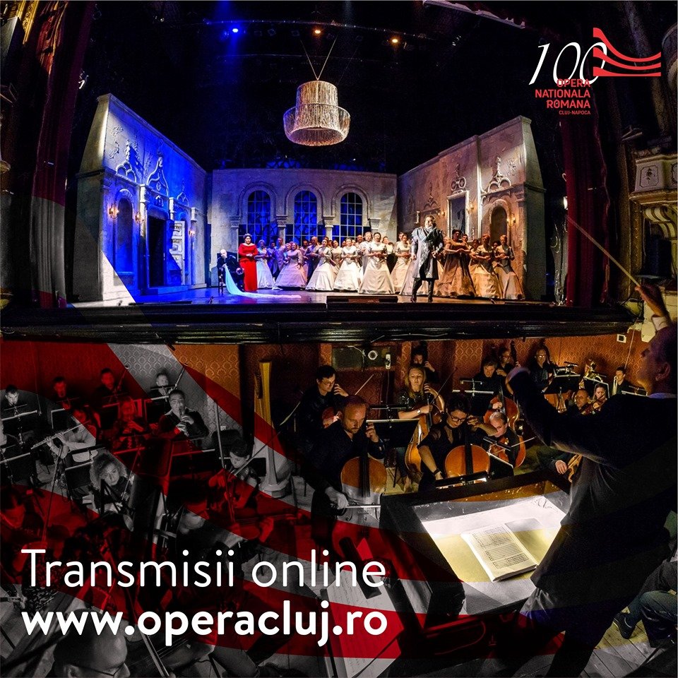 Spectacole de operă online, până în luna mai