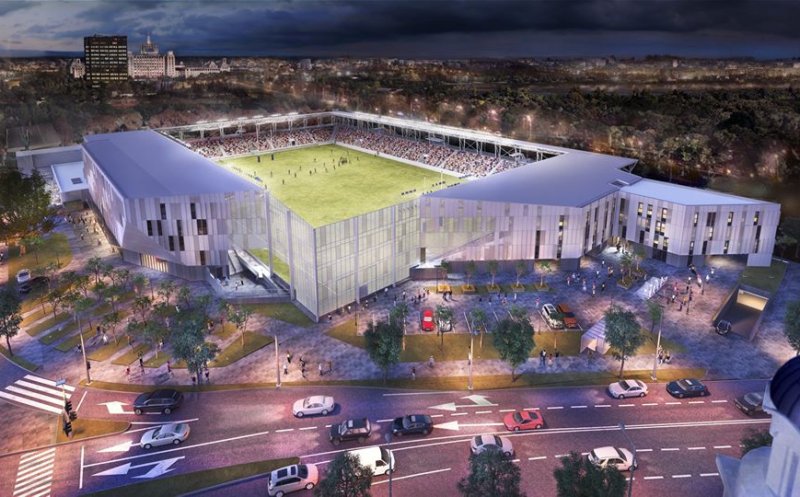 Constructor clujean pentru Stadionul Arcul de Triumf. Cum stau lucrările