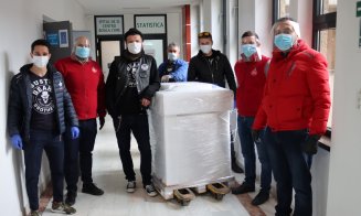 O nouă donație marca Beard Brothers: Aparat și kituri de testare COVID-19 pentru un spital din Cluj