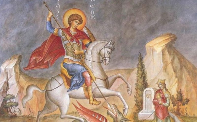 Creştinii îl sărbătoresc azi pe Sfântul Gheorghe