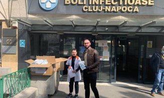 Donaţii de jumătate de milion de euro pentru medicii din Cluj: ventilatoare non-invazive, măşti şi combinezonae