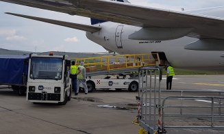 Avionul cu echipamente medicale din China a ajuns la Cluj