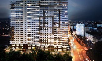 Cea mai spectaculoasă clădire rezidențială din Cluj  nu a oprit lucrările pe perioada pandemiei