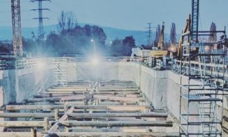 Cea mai spectaculoasă clădire rezidențială din Cluj  nu a oprit lucrările în această perioadă