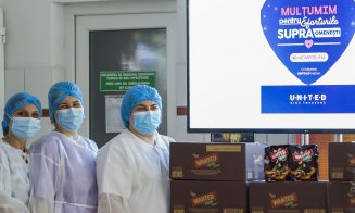 UNTOLD: alimente pentru familiile din Apuseni, viziere şi inimi de mulţumire la spitalele din ţară