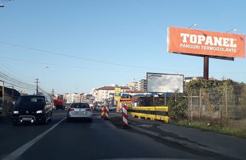 Podul de pe DN1 din Baciu, afectat de circulația pe trei benzi. CNAIR pregătește lucrările de reparații