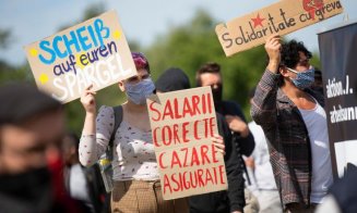 Muncitorii sezonieri din Germania au ieşit la proteste. Acuză neplata salariilor și condițiile groaznice de muncă şi cazare