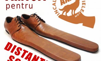 Un producător de încălțăminte din Cluj a lansat pantofii de distanțare socială