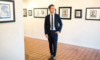 Un tânăr artist școlit la Cluj a expus la Hollywood