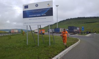 Cum se face curățenie pe autostrăzile Clujului