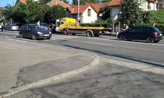 Accident pe Coposu. Pieton lovit pe trecere
