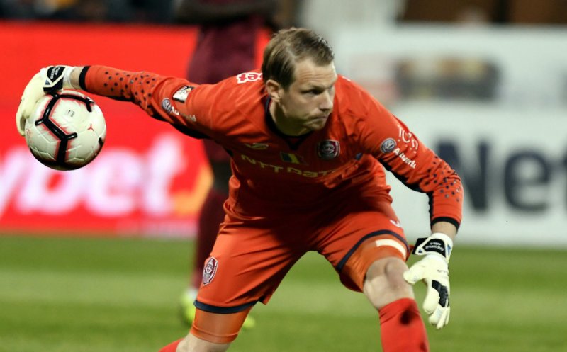 Arlauskis rămâne la CFR Cluj până la finalul sezonului