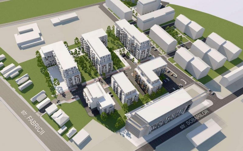 Trei PUZ-uri de urbanizare. Ansamblu imobiliar în etape pe Sobarilor