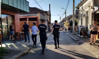 Razie pe terasele Clujului. 67 de localuri, controlate până dimineața