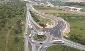 Autostrada Sebeș - Turda deviază traficul de pe drumul național