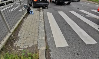 Cluj: Trei persoane rănite într-un accident în Vâlcele