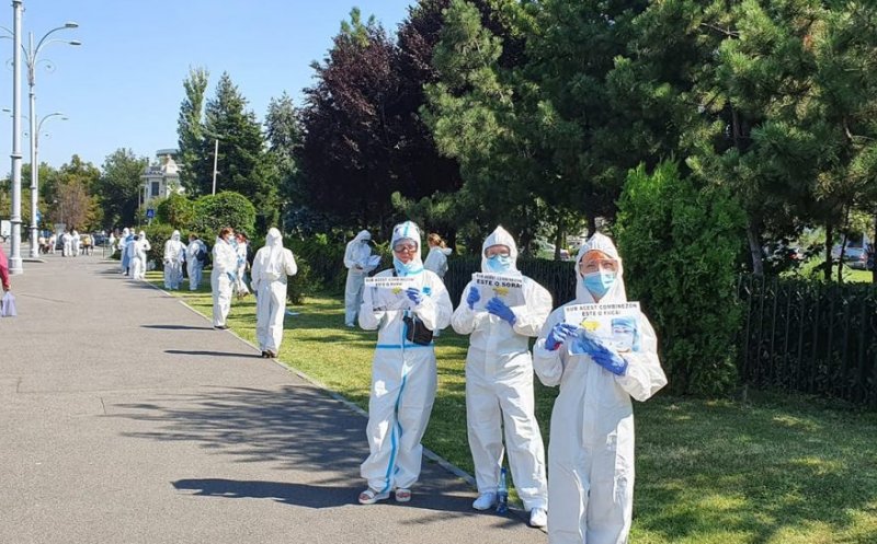 Sindicaliştii din sistemul sanitar: "Purtăm pamperşi, este inuman, nu facem faţă cu personalul pe care îl avem"