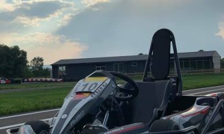 Pistă de karting de nivel internațional, inaugurată la Cluj. VEZI cum arată