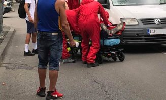 Tânăr lovit de mașină în Gheorgheni