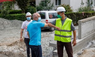 Primul parking subteran, cu terasă verde, spațiu de joacă și teren de sport va fi gata luna viitoare
