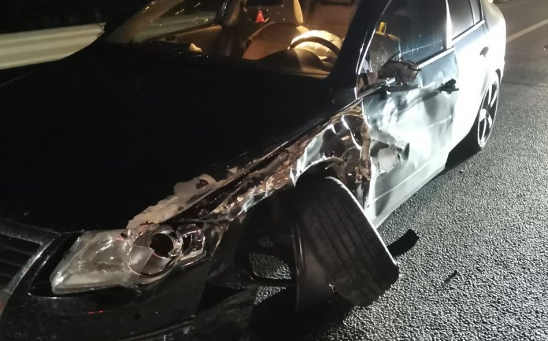 Accident pe centura de ocolire a municipiului Gherla. Două femei au ajuns la spital