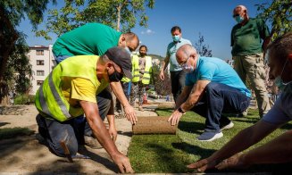 Răsare un nou parc de cartier în Cluj-Napoca. S-a realizat odată cu Parkingul Primăverii 20