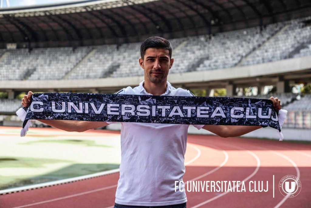 Primele declarații ale lui Srdjan Luchin după transferul la “U” Cluj: “Voi face tot posibilul să ajut echipa și sper să ajungem în Liga 1”
