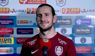 Atacantul CFR Cluj, Alexandru Păun, despre coșmarul COVID-19