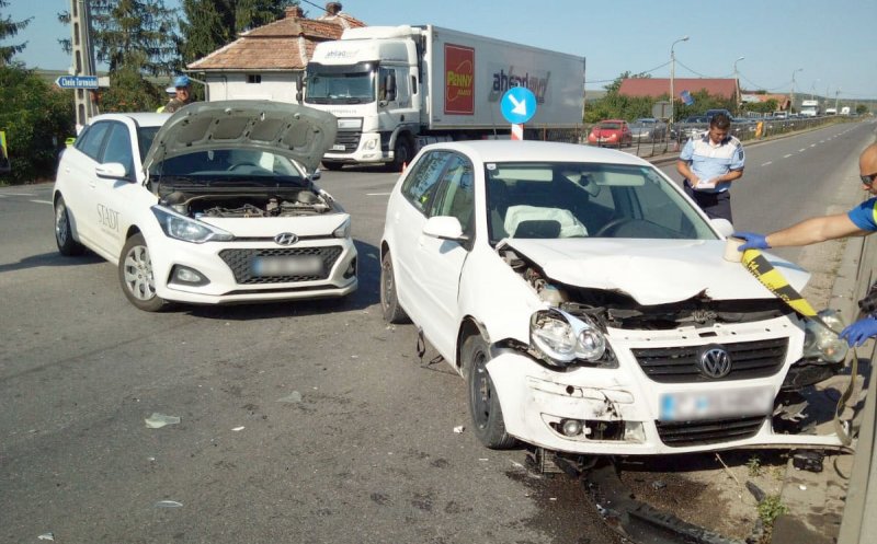 Accident la Tureni. O tânără de 20 de ani a ajuns la spital