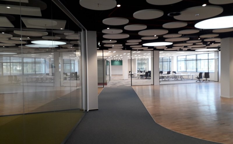 Clujenii au amenajat noua clădire Bosch de la Blaj