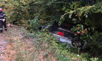 Ploaie de accidente la Transilvania Rally. Al treilea cu maşină răsturnată, în Sălicea