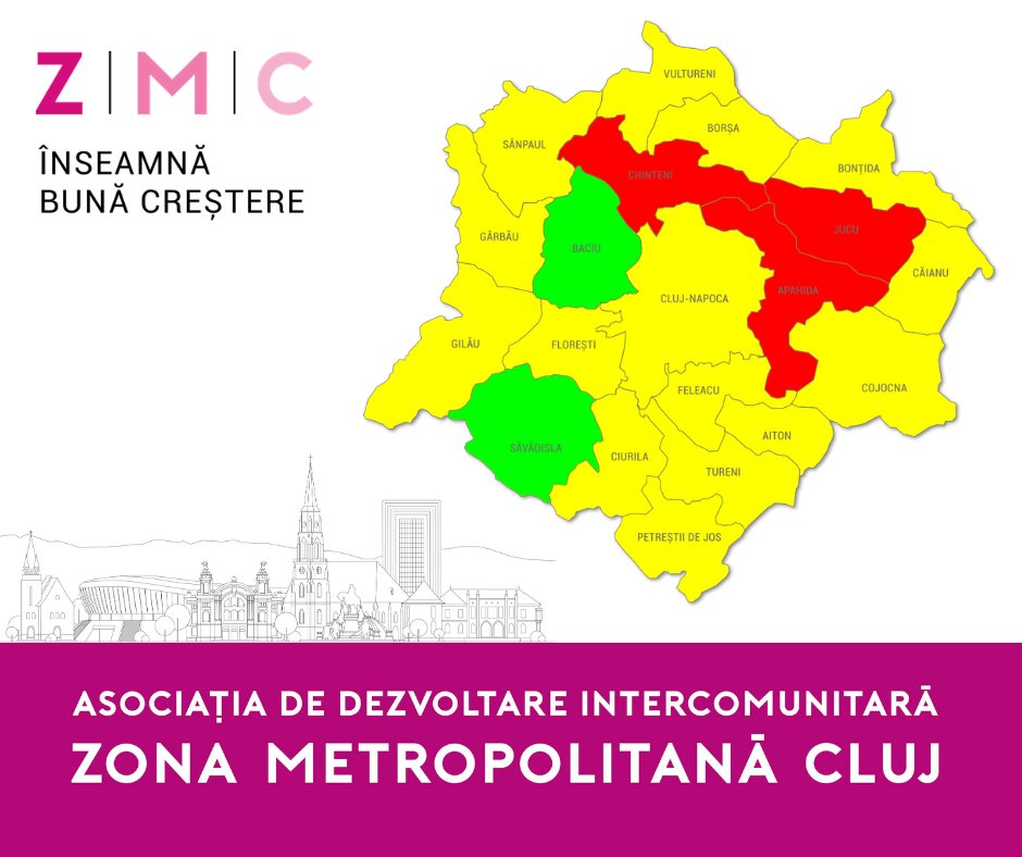Cum arată Zona Metropolitană Cluj după alegeri