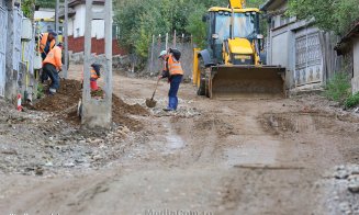 Turda, în șantier. Se lucrează pe 14 străzi deodată