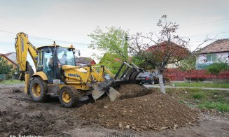 Turda, în șantier. Se lucrează pe 14 străzi deodată