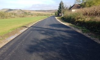 A fost finalizată asfaltarea drumului județean 161J (DN16) – Roșieni