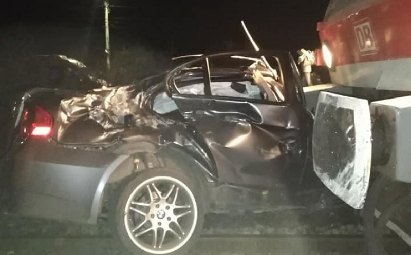 Accidentul de tren de la Jucu. Momentul impactului