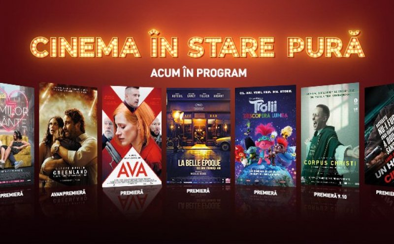 Cele mai noi premiere ale sezonului te aşteaptă ACUM la Cinema City din Iulius Mall Cluj