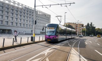 4 tramvaie made in România, pe străzile din Cluj-Napoca