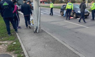 Femeie spulberată pe trecere la podul IRA. La volan, o "bunicuță" de 73 de ani