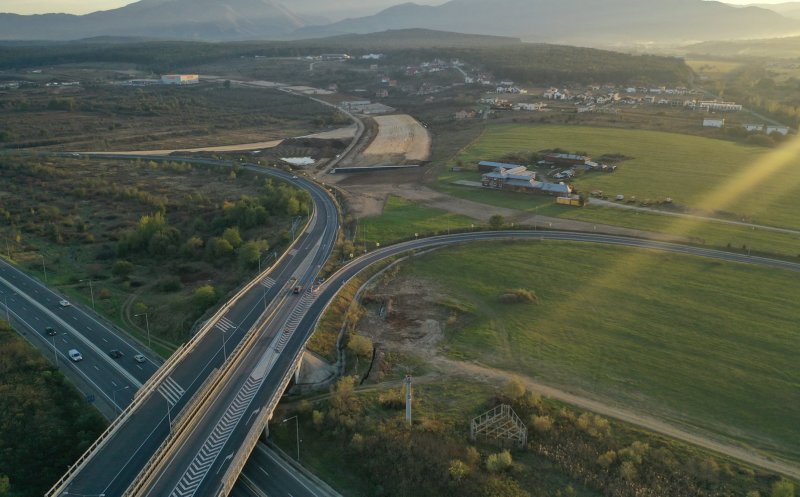 Cum lucrează italienii pe autostrada dintre Cluj și Alba