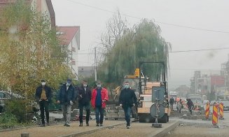 Primarul Floreștiului, în inspecție pe strada Eroilor: „Se lucrează acolo, dar mai sunt lucruri de remediat”