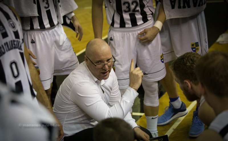 Silvășan, cu gândul la partida cu Dinamo, după victoria cu BCMU Pitești: “așteptăm ultimul meci ca să îl câștigăm și să fim siguri de calificare”