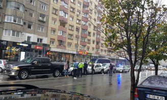 Tamponare în lanț pe Fabricii