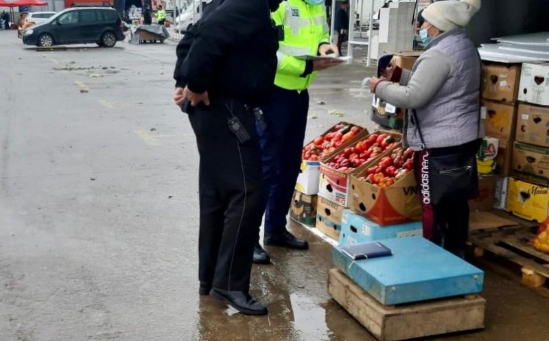 Inspectorii ITM și polițiștii au luat la puricat piața de gros din Dezmir