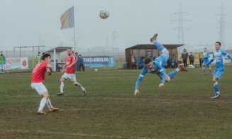 Golul anului s-a marcat în Liga a 3-a din Romania. "Lovitura scorpionului" a făcut înconjurul lumii