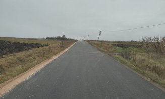 Asfalt pe o rută alternativă spre Cheile Turzii