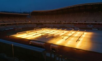 Gazonul de pe Cluj Arena, pregătit pentru finalul de an aglomerat al Universității Cluj